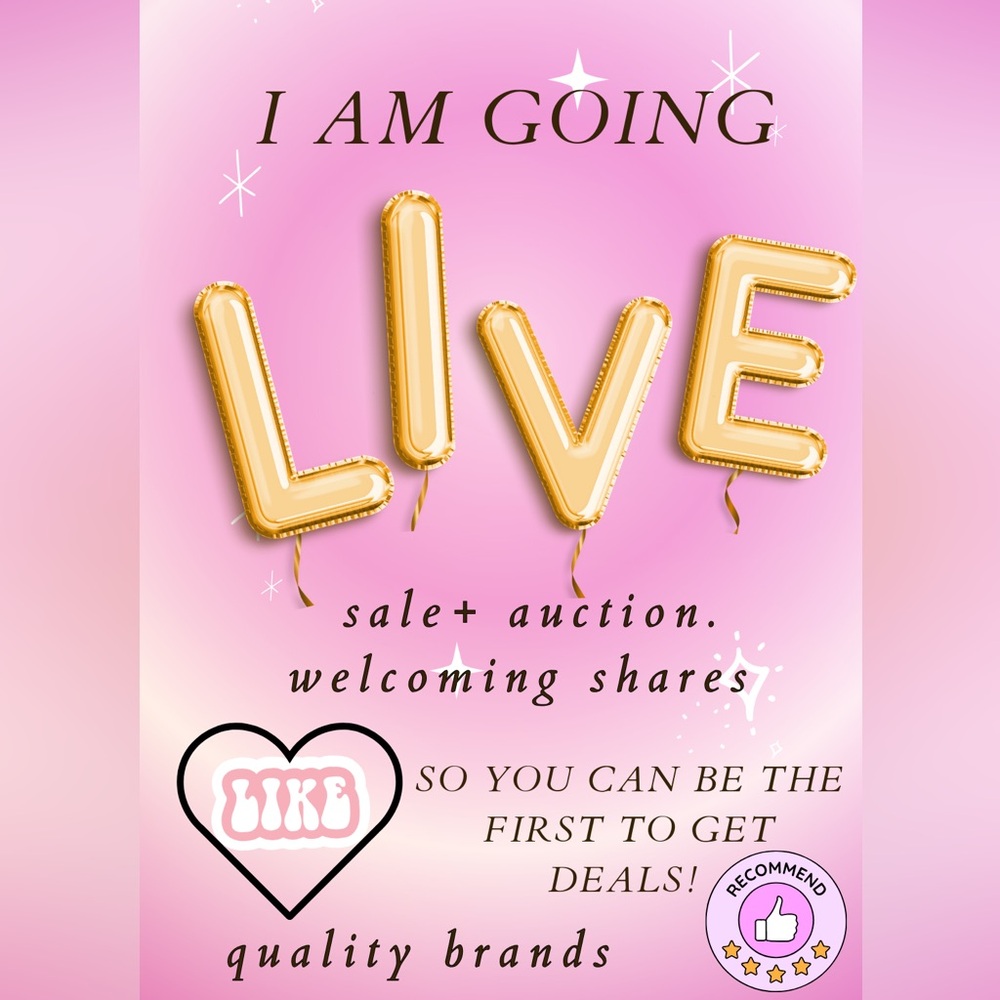 MY OFFICIAL LIVE LISTING- LIKE IT UP!